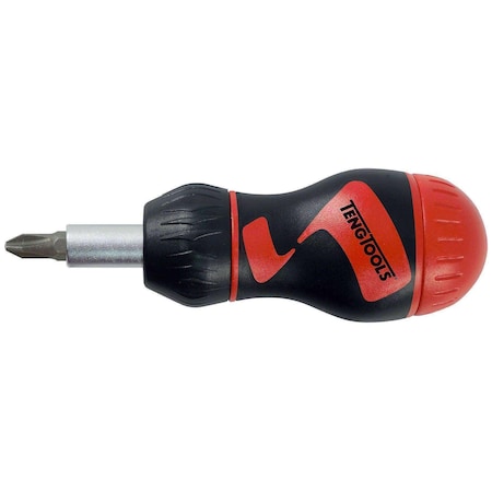 Teng Tools MDR908S Stubby Ratcheting Bits Driver Set MDR908S